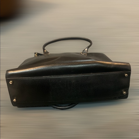 Kate Spade Black Leather Tote - Picture 5 of 6